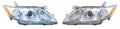 2007-2009 Toyota Camry Headlights Assembly Front Left & Right Sedan Replacement M992