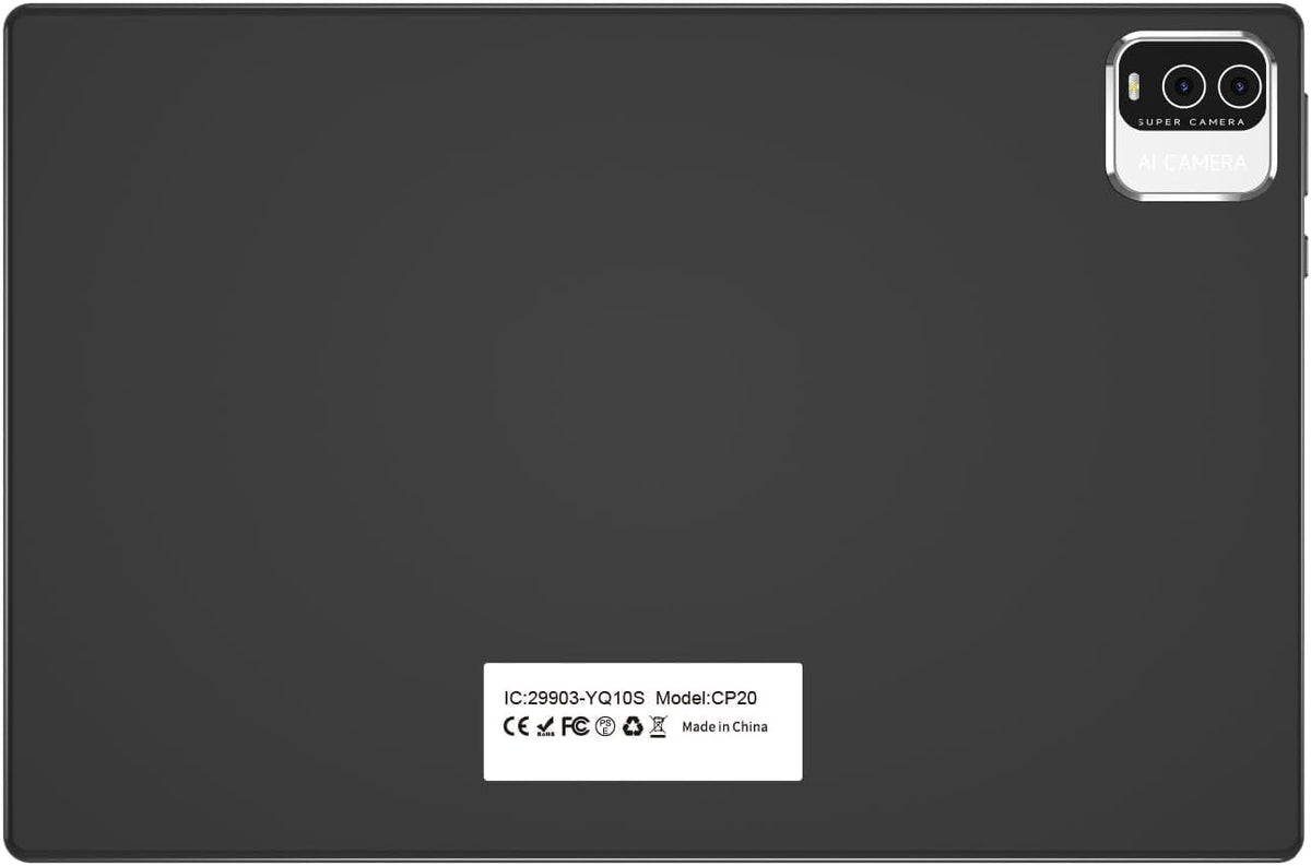 10 inch Tablet 12GB RAM 64GB ROM Black I387505