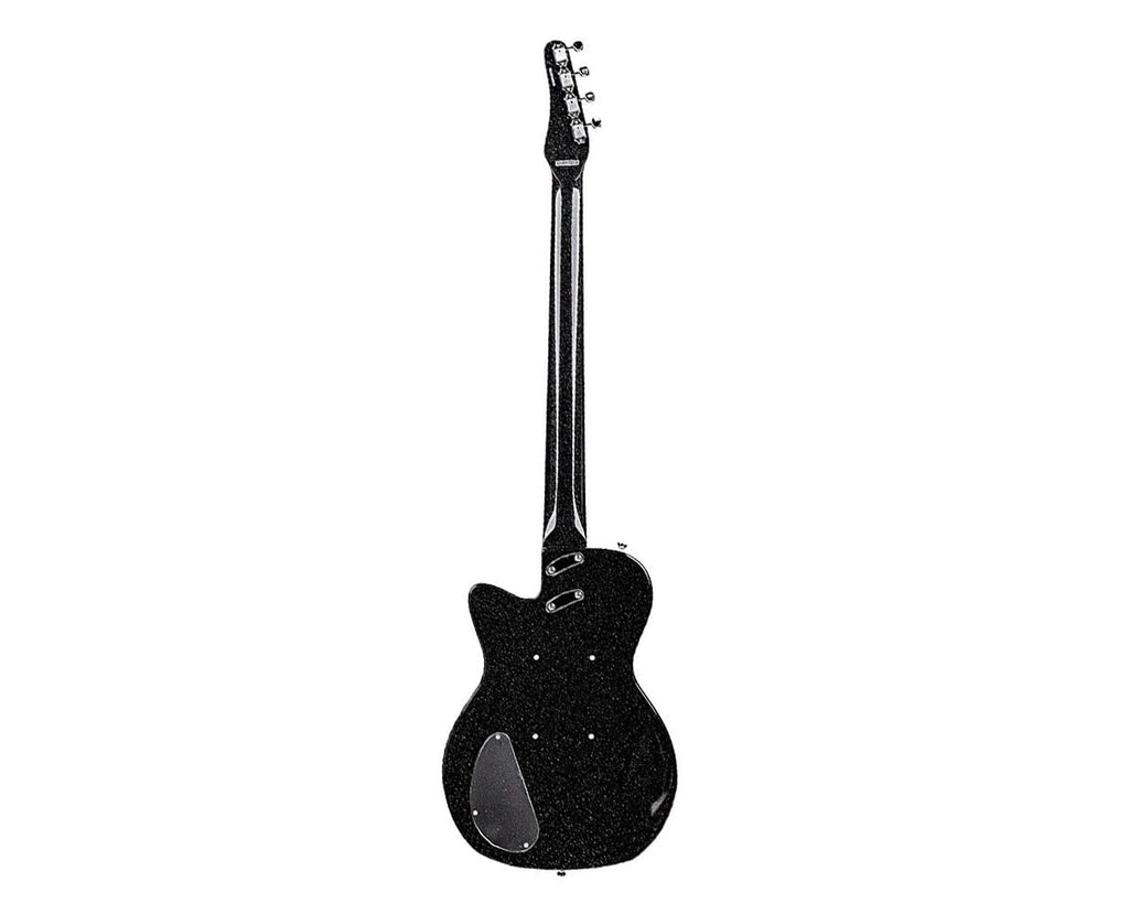 Black Silver Flake Short Scale Bass D3433