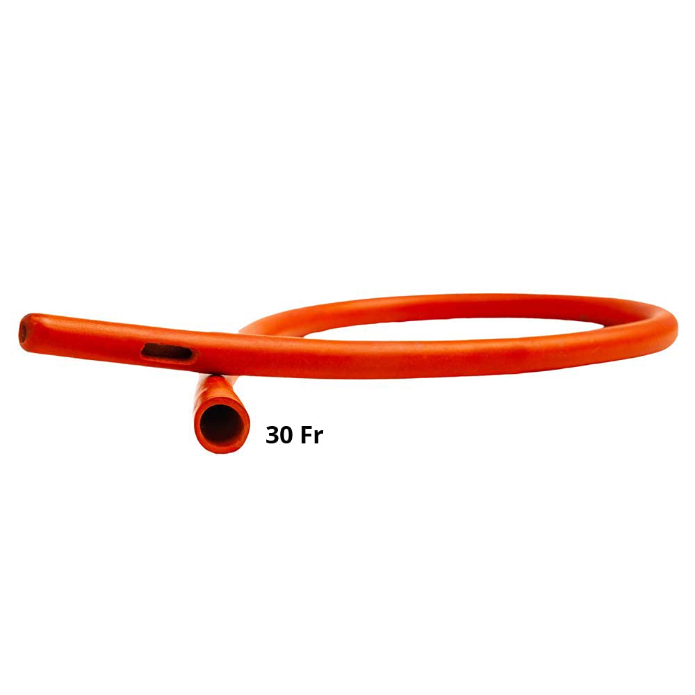 Enema Rubber Colon Tube Open End 20” x 30 FR K903