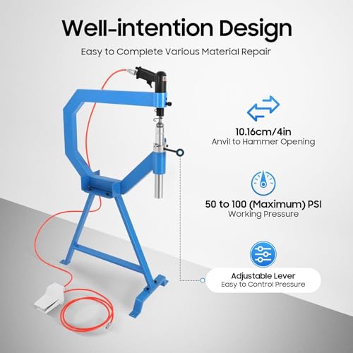 Pneumatic Planishing Hammer with Foot Pedal C7991
