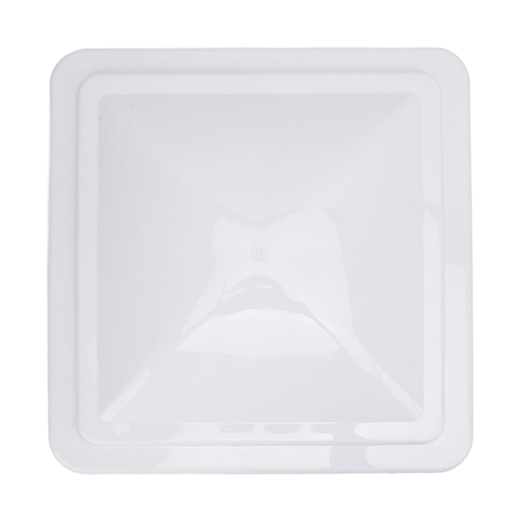 2 Pack 14 Inch White Polypropylene RV Roof Vent Cover A8807