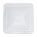 2 Pack 14 Inch White Polypropylene RV Roof Vent Cover A8807