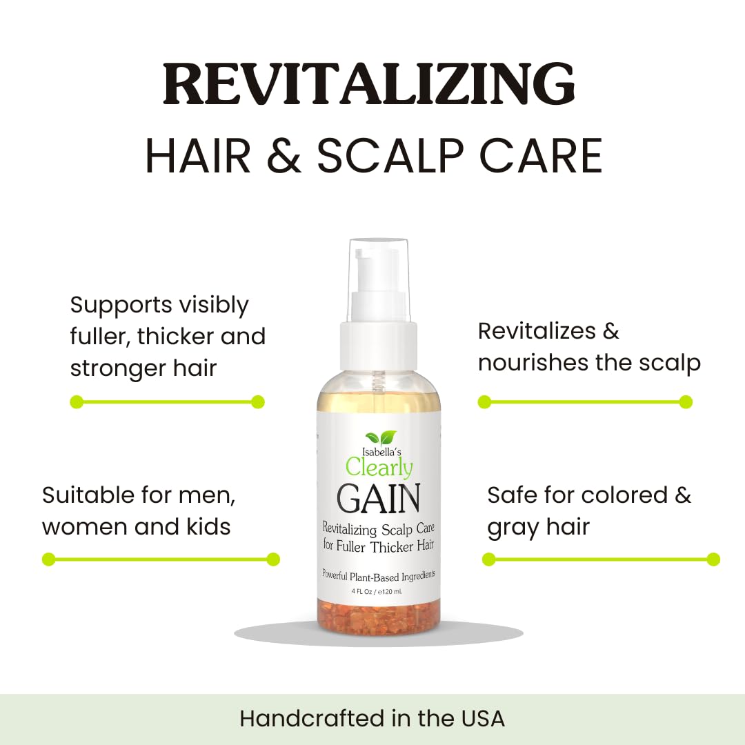 Rosemary Peppermint Castor Oil Hair and Scalp Serum 4 Fl Oz H79899