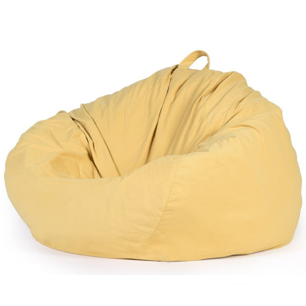 Yellow Bean Bag Chair Cover 70cmx80cm J55827