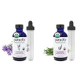 Organic Lavender & Rosemary Essential Oils Bundle 4oz Each T68480