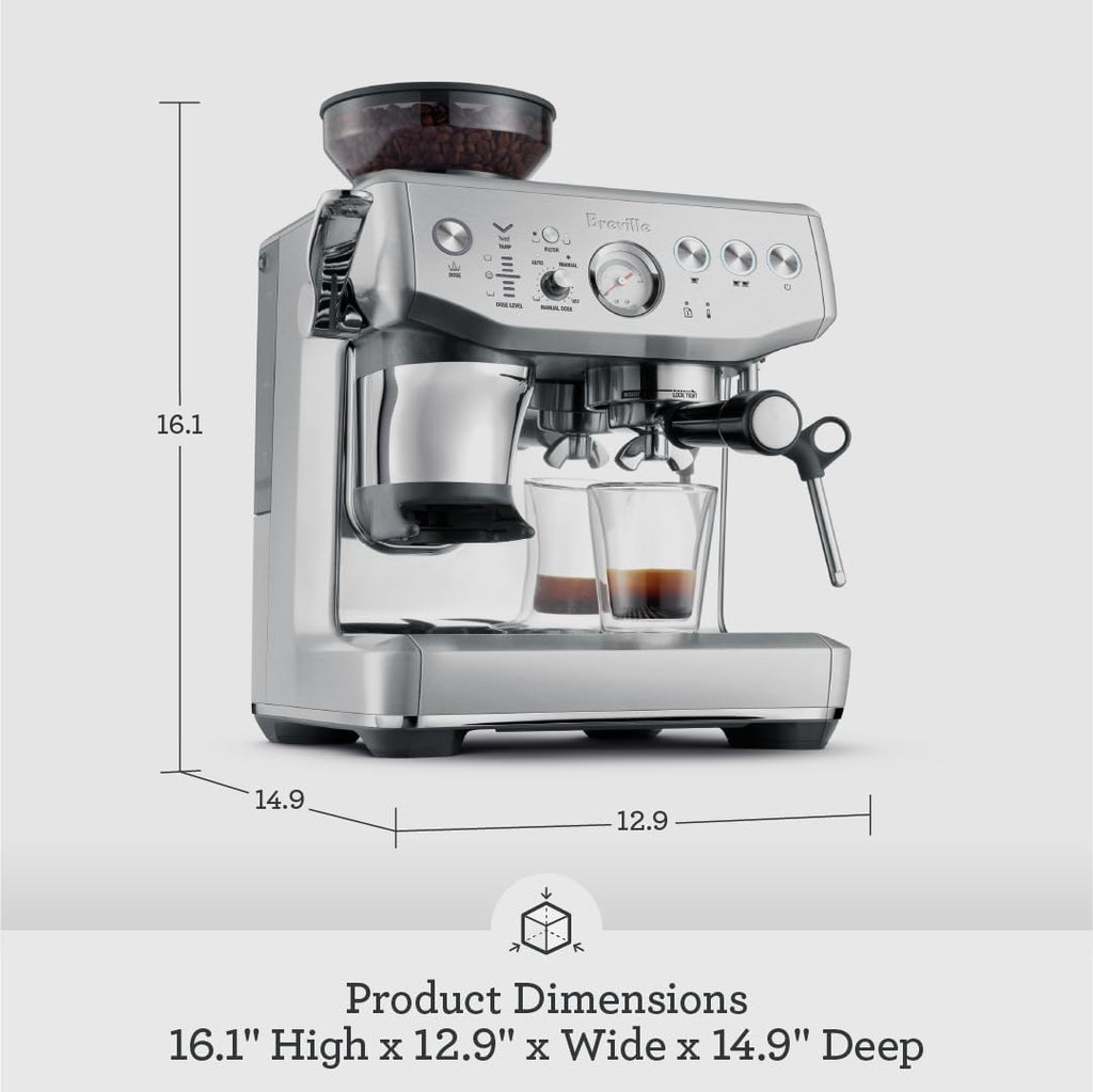 Brushed Stainless Steel Espresso Machine X955