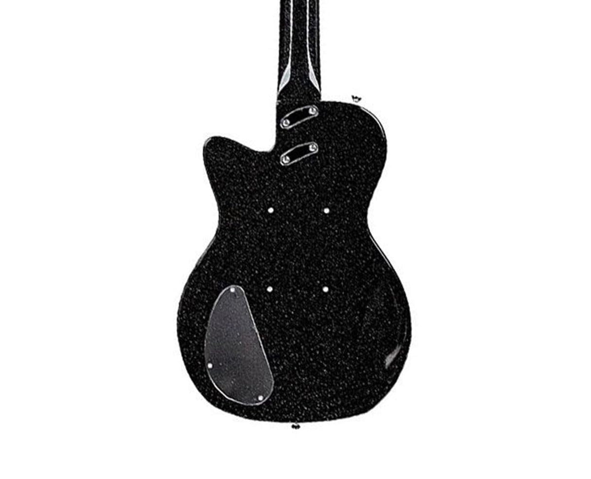 Black Silver Flake Short Scale Bass D3433