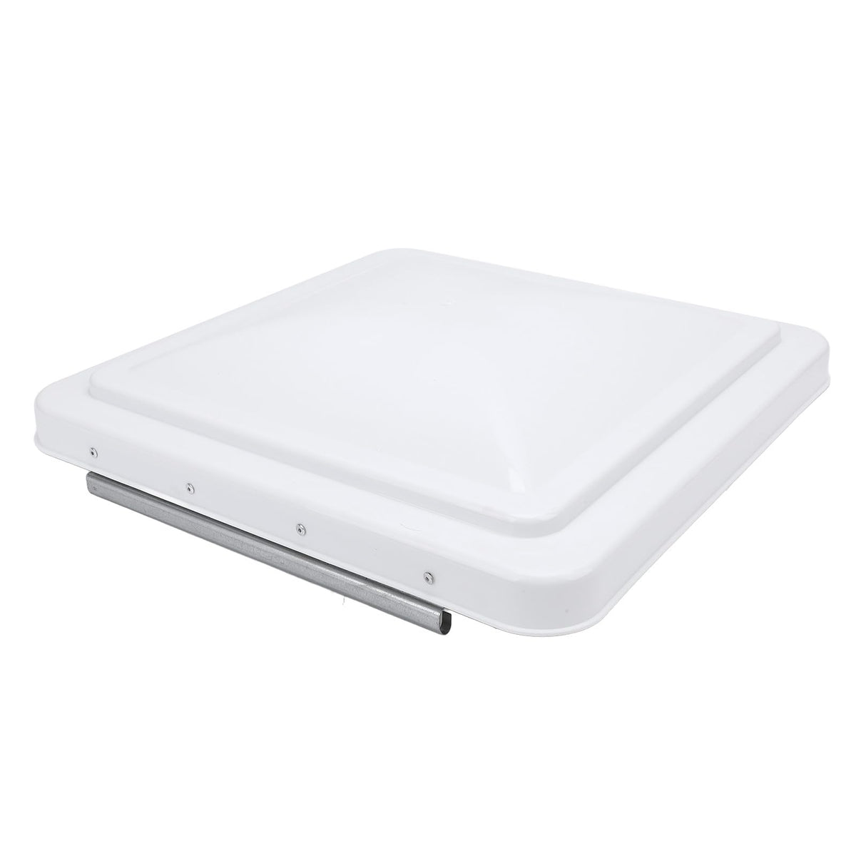 2 Pack 14 Inch White Polypropylene RV Roof Vent Cover A8807