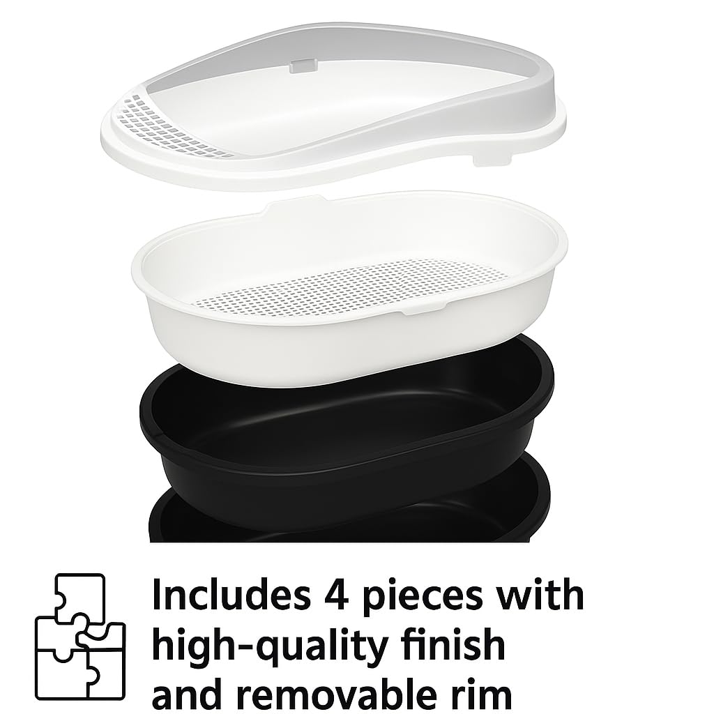 Jumbo Sifting Cat Litter Box A4112