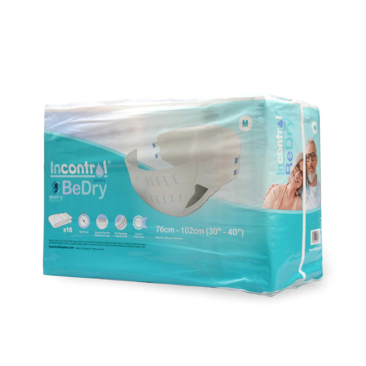 Medium 16 Count Maximum Absorbency Incontinence Briefs M426453