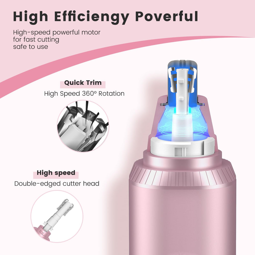 USB Rechargeable Electric Ear and Nose Hair Trimmer B707781