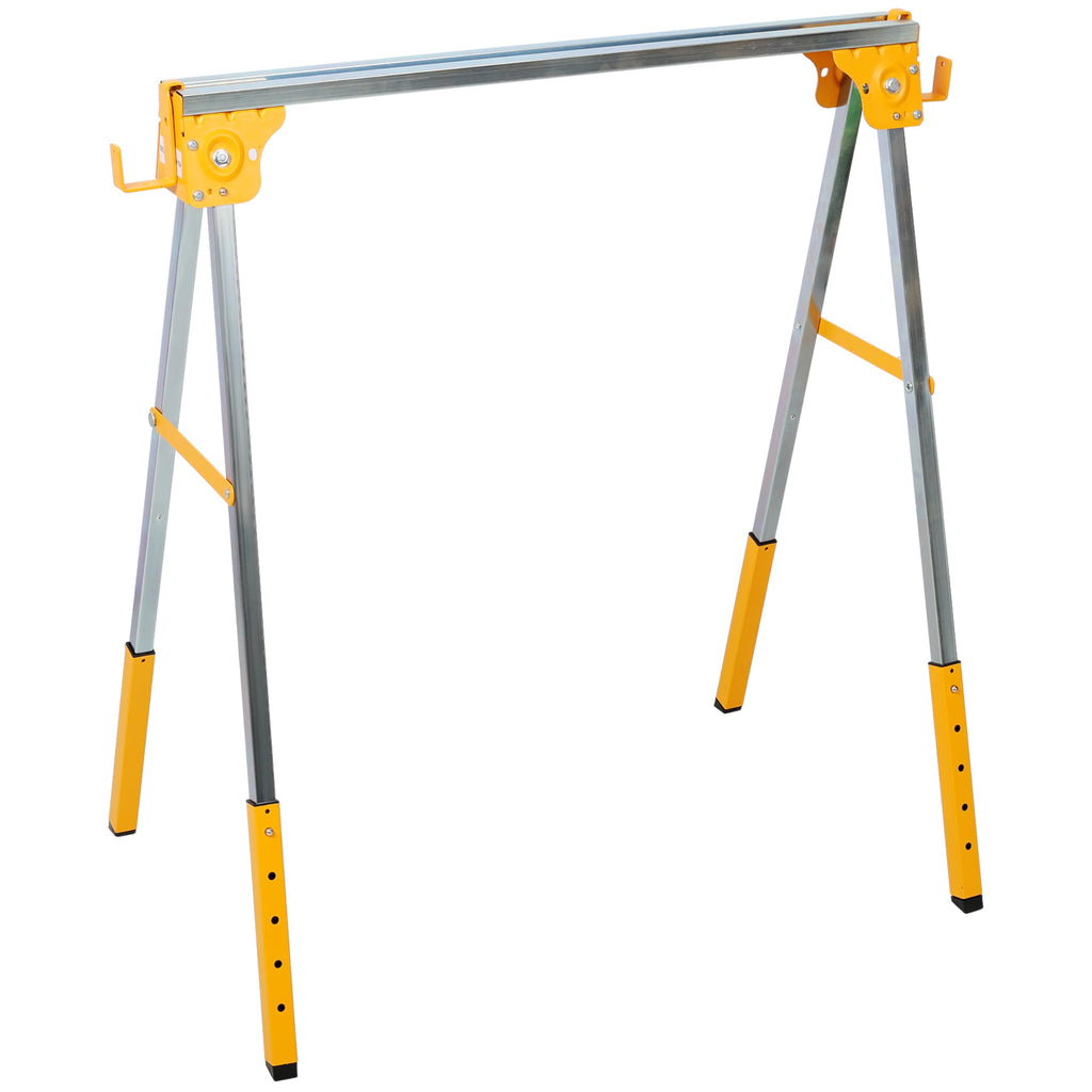 Adjustable Folding Steel Sawhorse 2 Pack P449561