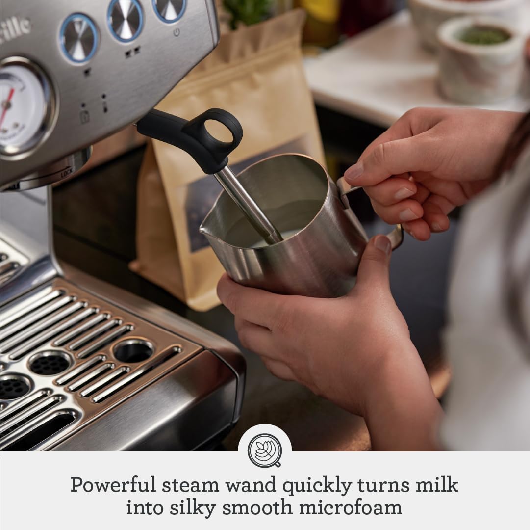 Brushed Stainless Steel Espresso Machine X955
