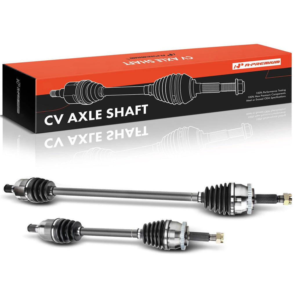 Set of 2 Front CV Axle Shaft Assembly B201