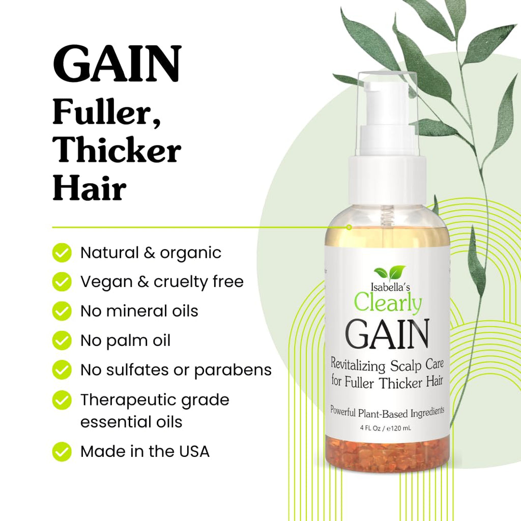 Rosemary Peppermint Castor Oil Hair and Scalp Serum 4 Fl Oz H79899