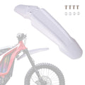 White Dirt Bike & Ebike Front Fender I844