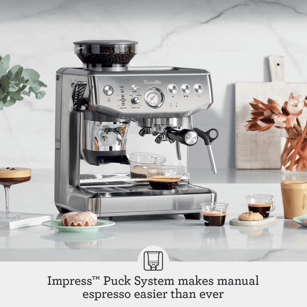 Brushed Stainless Steel Espresso Machine X955
