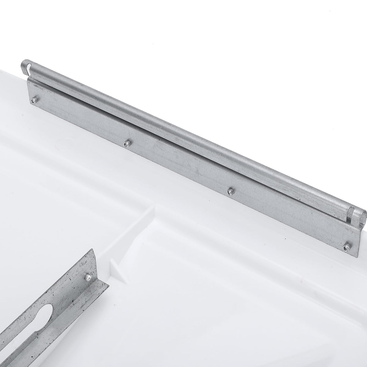2 Pack 14 Inch White Polypropylene RV Roof Vent Cover A8807