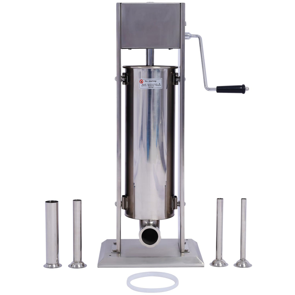Stainless Steel 15LB Sausage Stuffer V73789