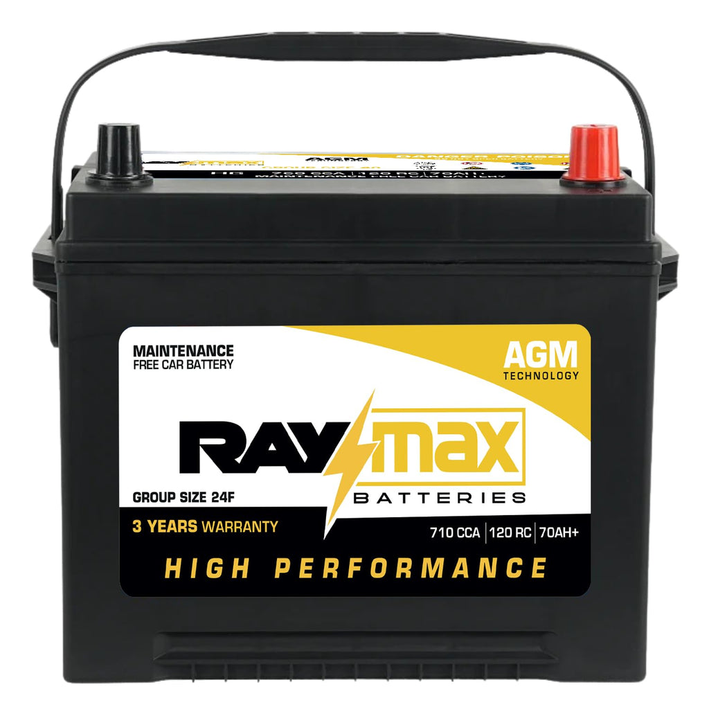 12V 710 CCA 70Ah Maintenance-Free Car Battery Group Size 24F H8918