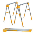 Adjustable Folding Steel Sawhorse 2 Pack P449561