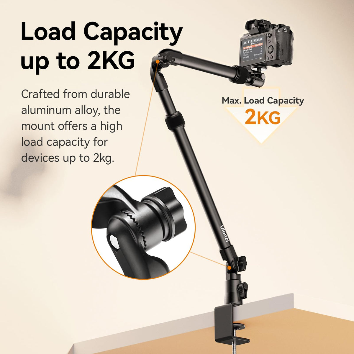 Camera Desk Mount Stand Articulating Arm I606303