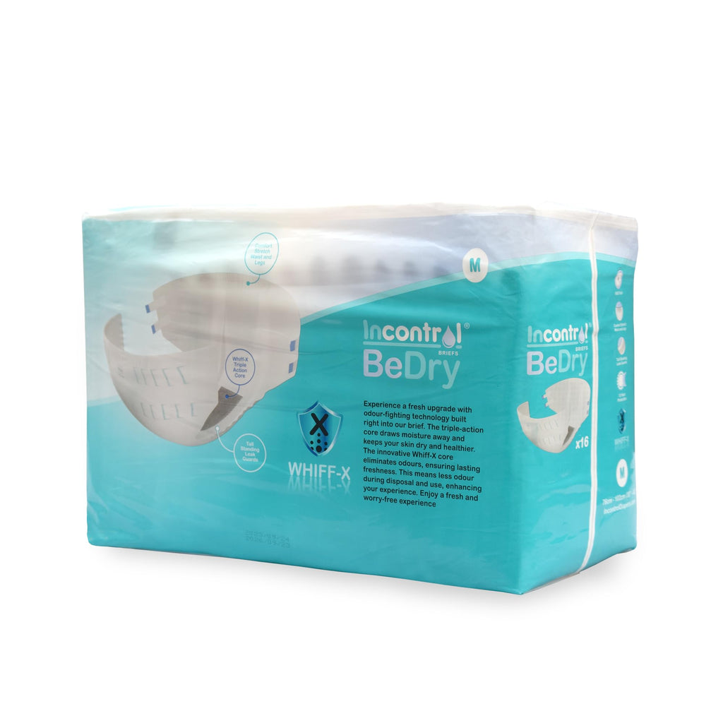 Medium 16 Count Maximum Absorbency Incontinence Briefs M426453