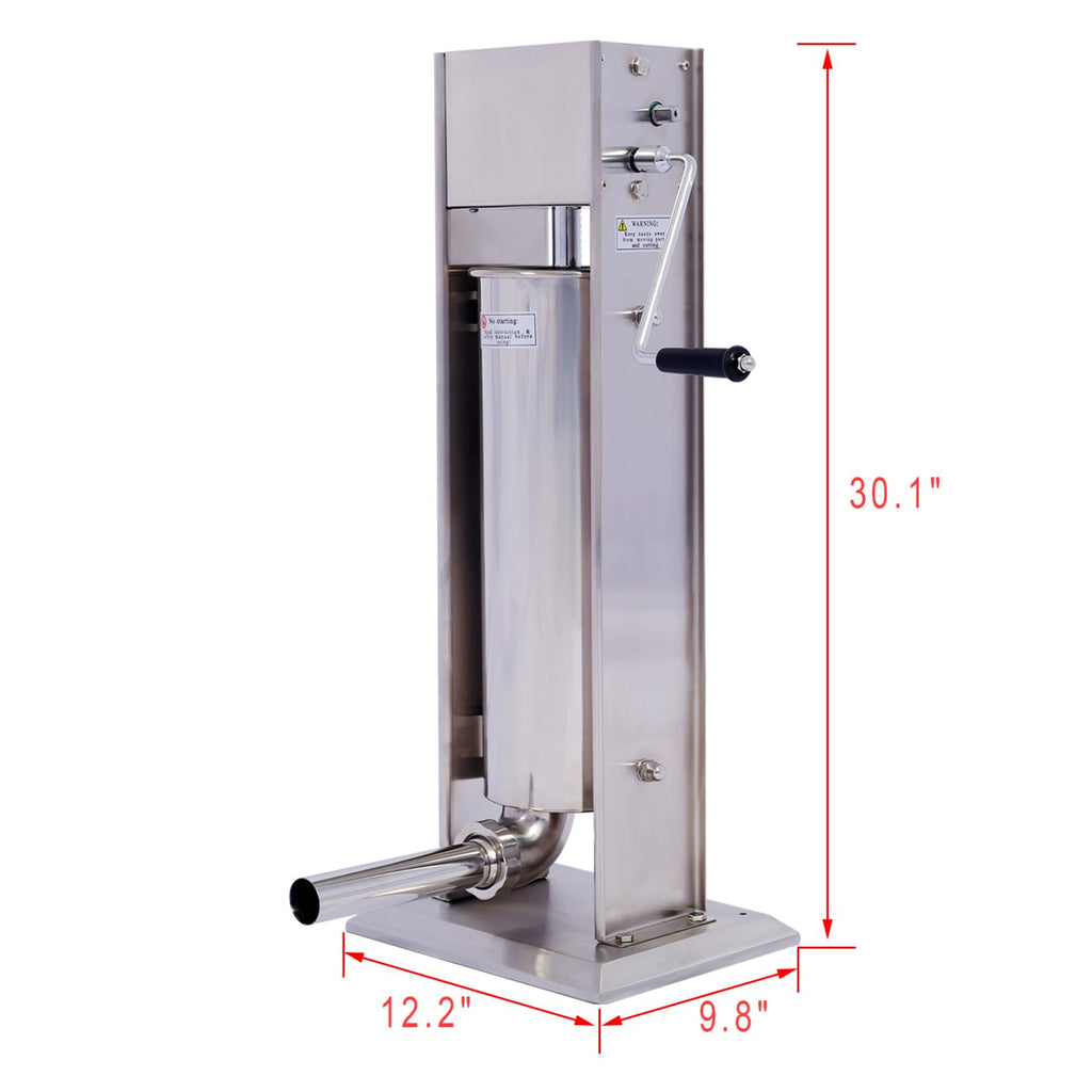 Stainless Steel 15LB Sausage Stuffer V73789