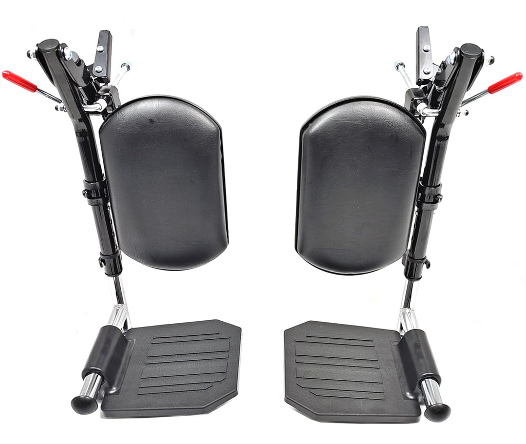 Wheelchair Elevating Legrests with Padded Calf Pads and Composite Footplates L8905