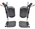 Wheelchair Elevating Legrests with Padded Calf Pads and Composite Footplates L8905