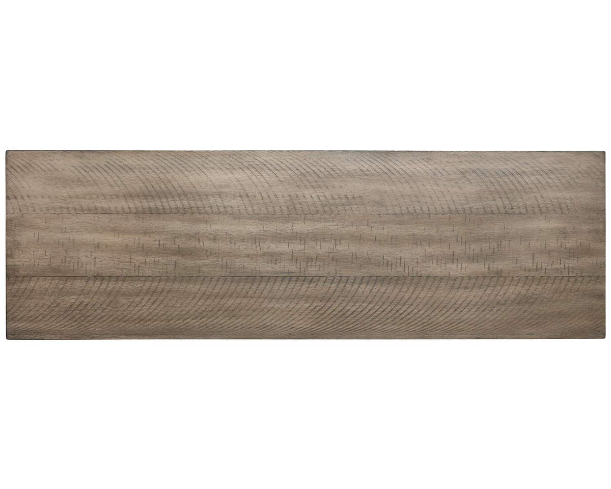 White Light Brown Wood Storage Bench V826