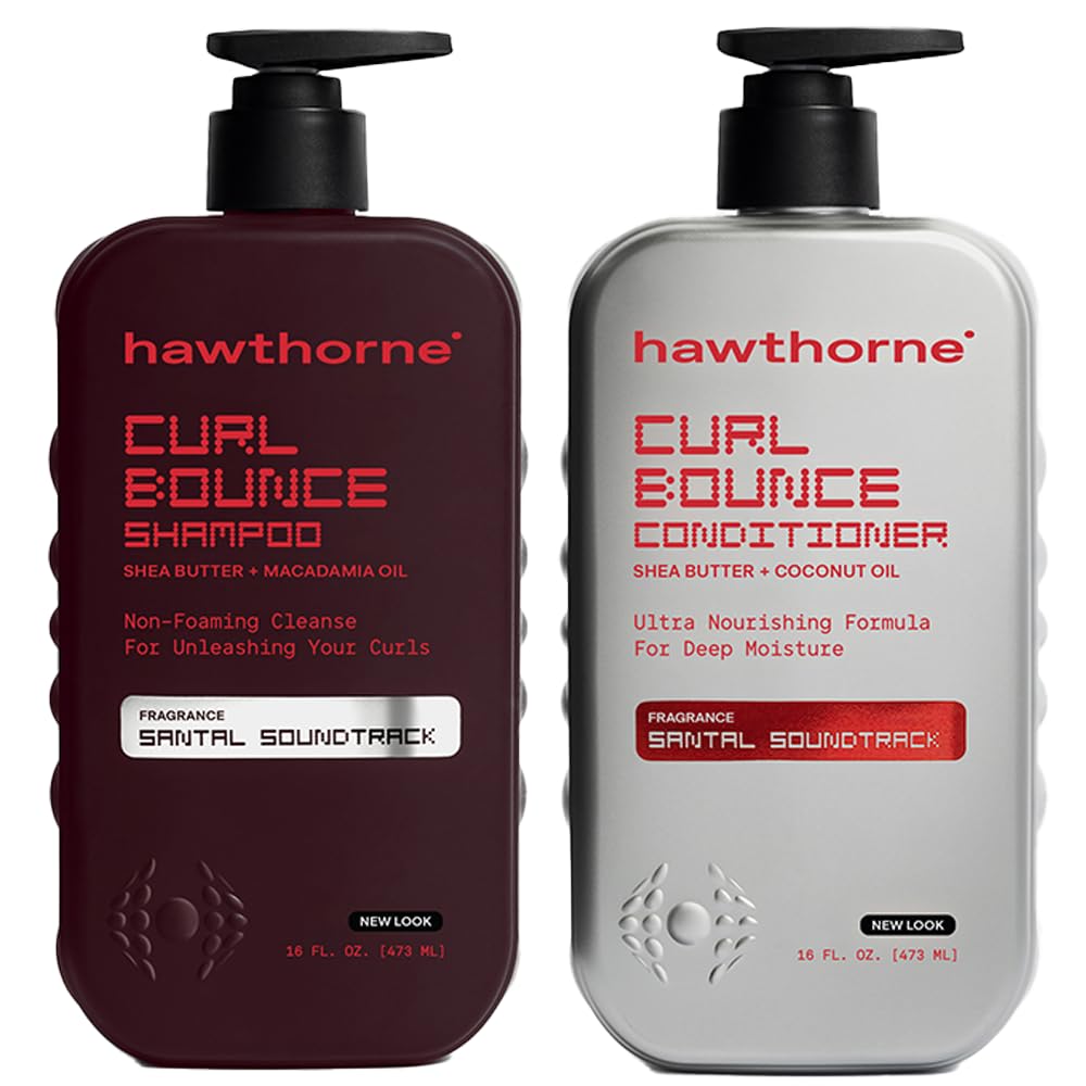 Curly Hair Shampoo & Conditioner Set 16 oz Each B958049
