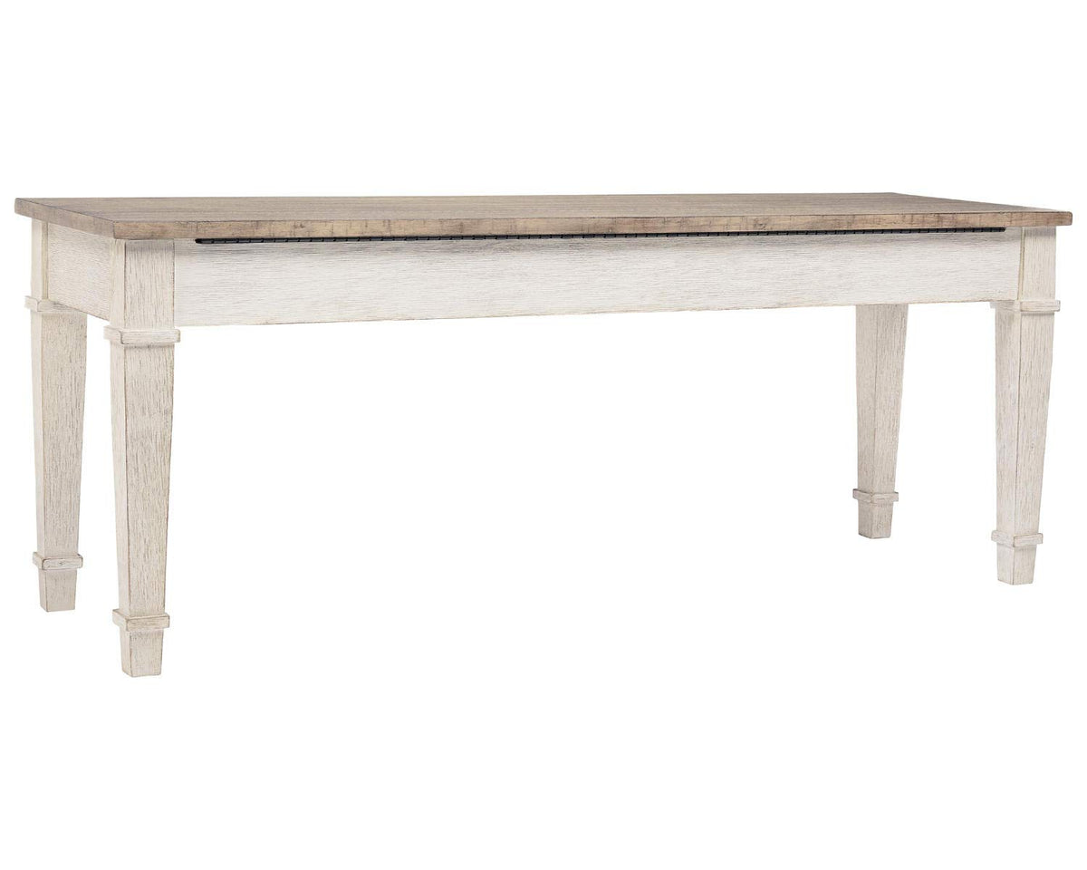White Light Brown Wood Storage Bench V826