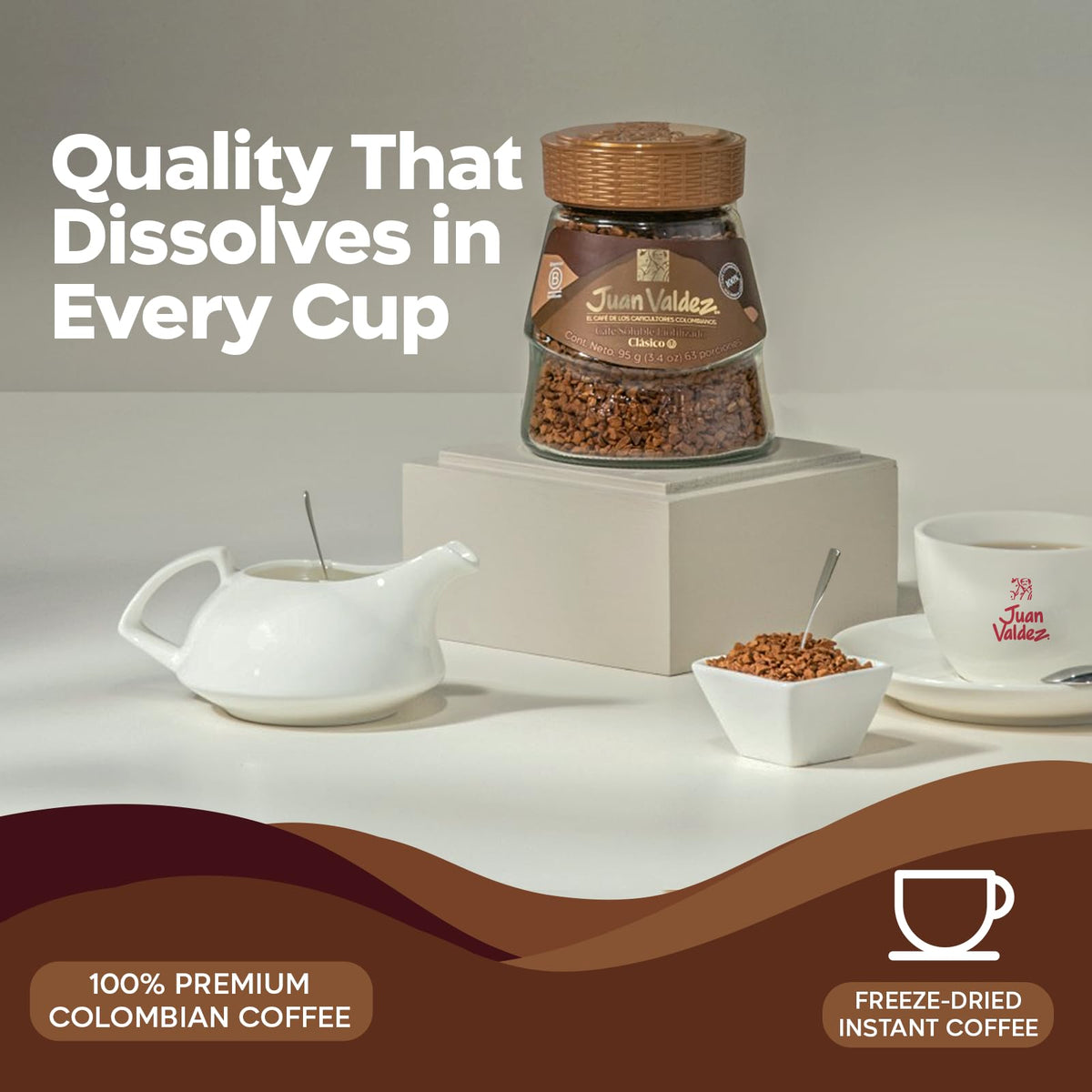 Freeze-Dried Instant Coffee 3.5 oz Z15477