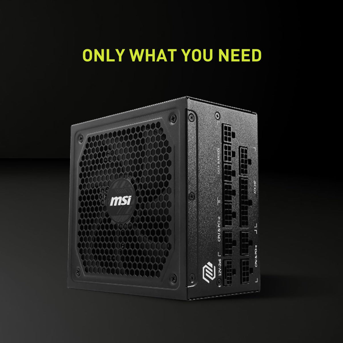 Fully Modular Compact 1000W Power Supply, 80+ Gold A4789