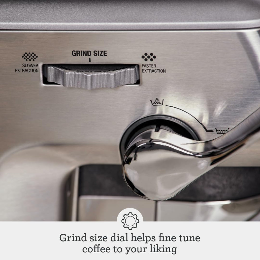 Brushed Stainless Steel Espresso Machine X955