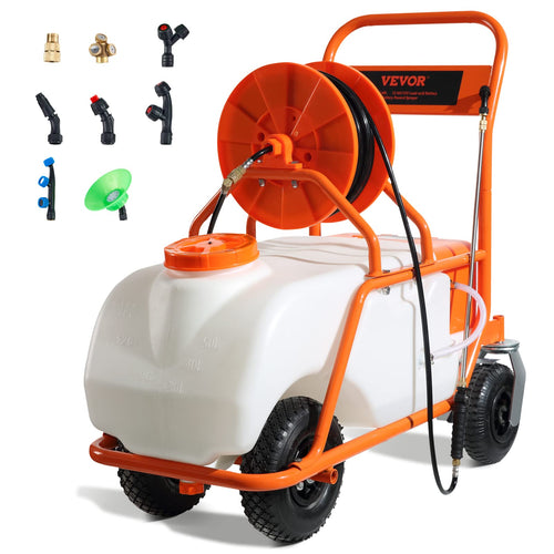 15 Gallon Battery Powered Garden Weed Sprayer with Surfactant W4150