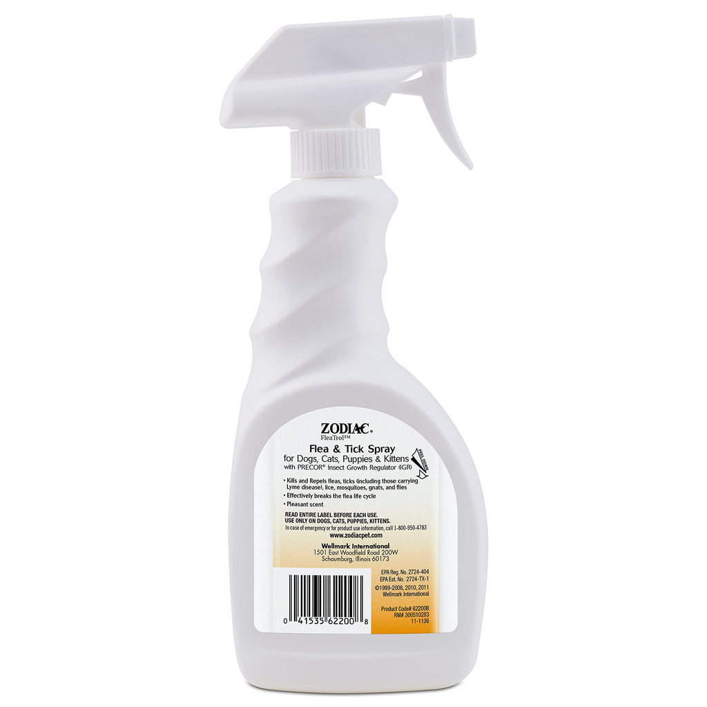 Flea & Tick Spray 16 fluid ounces J835