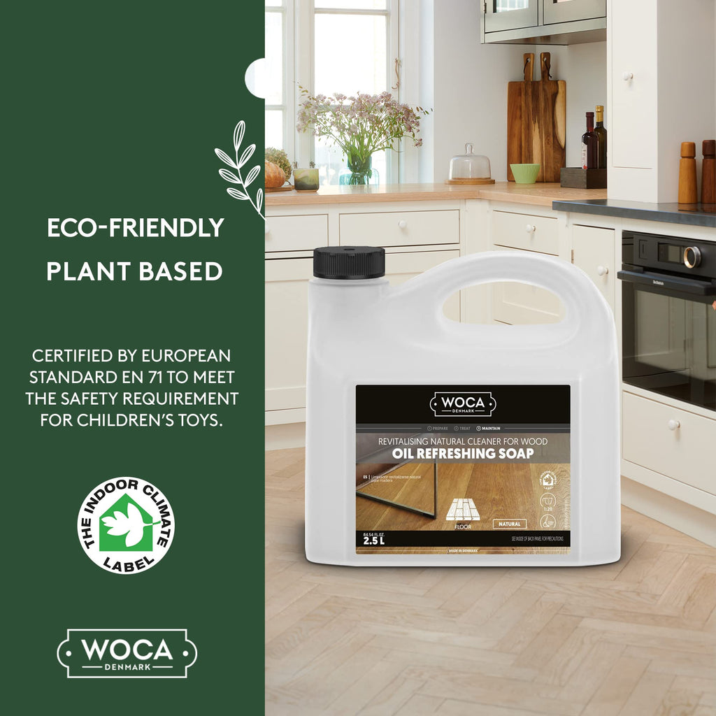 Natural 1L Plant-Based Oil Soap Wood Floor Cleaner A633321