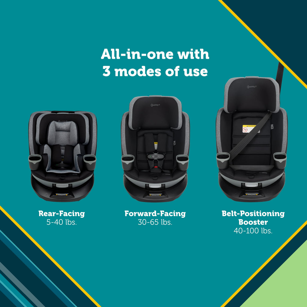 Rotating All-in-One Convertible Car Seat M2107