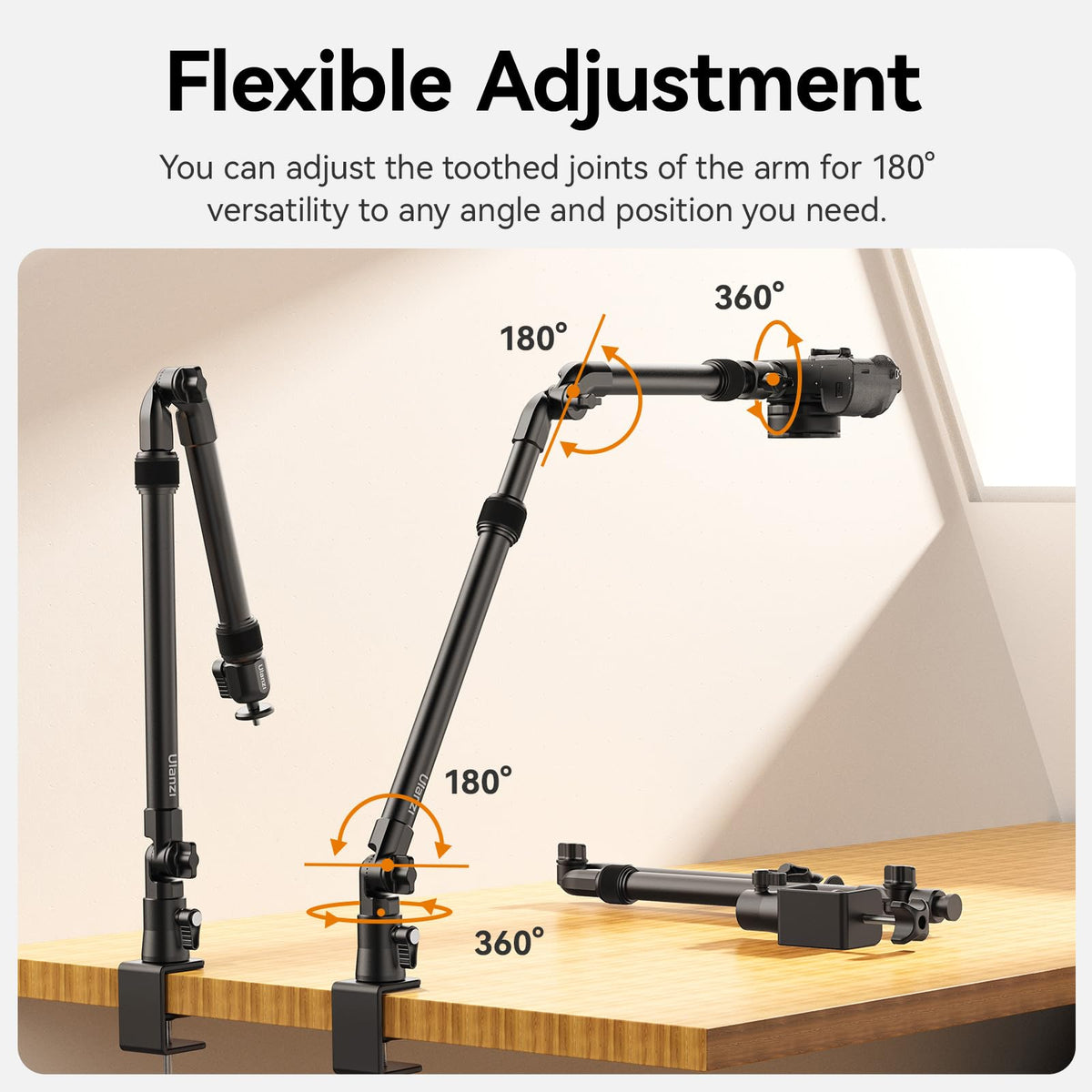 Camera Desk Mount Stand Articulating Arm I606303