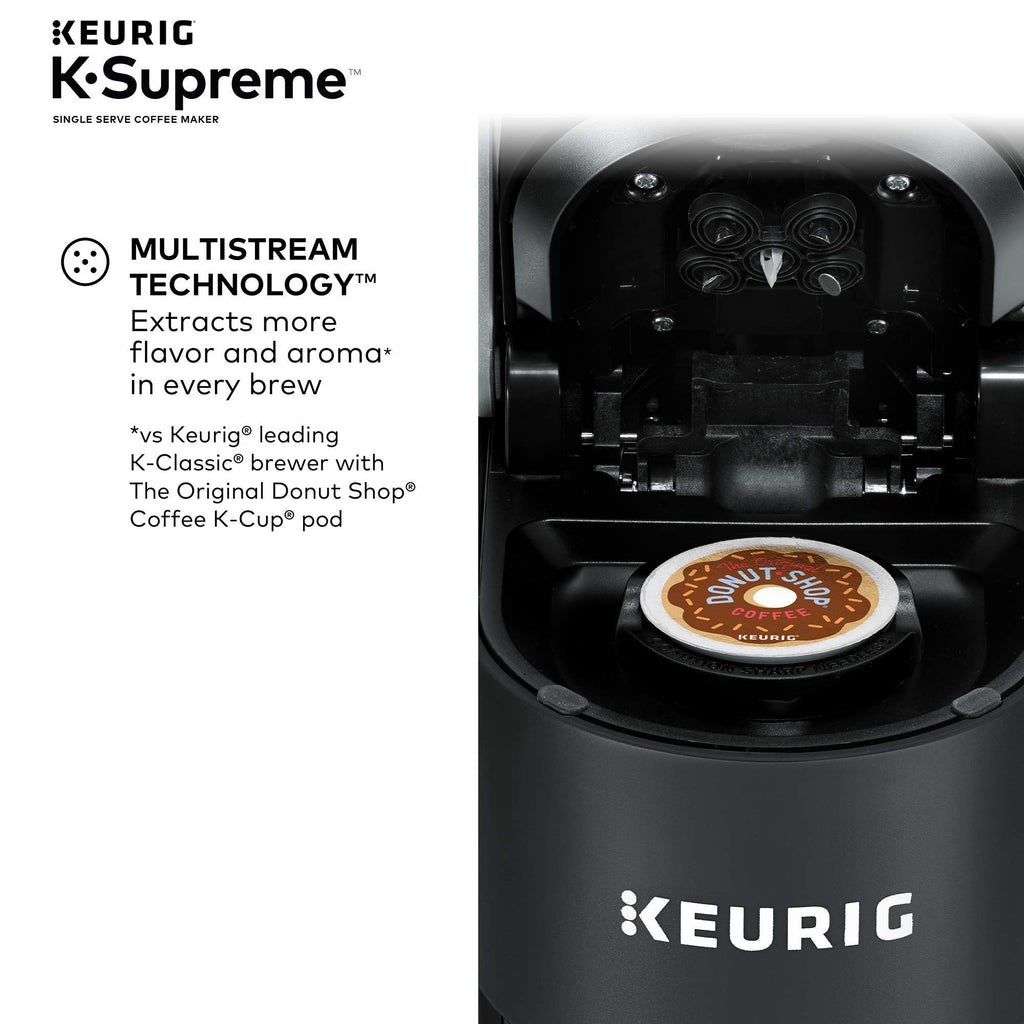 Compact Single Door Mini Fridge with Freezer, 2.5 Cubic Feet, Black & Single Serve K-Cup Pod Coffee Maker, Black R69740