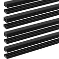 4 Sets 4ft 1/8" Sliding Door Track J4210