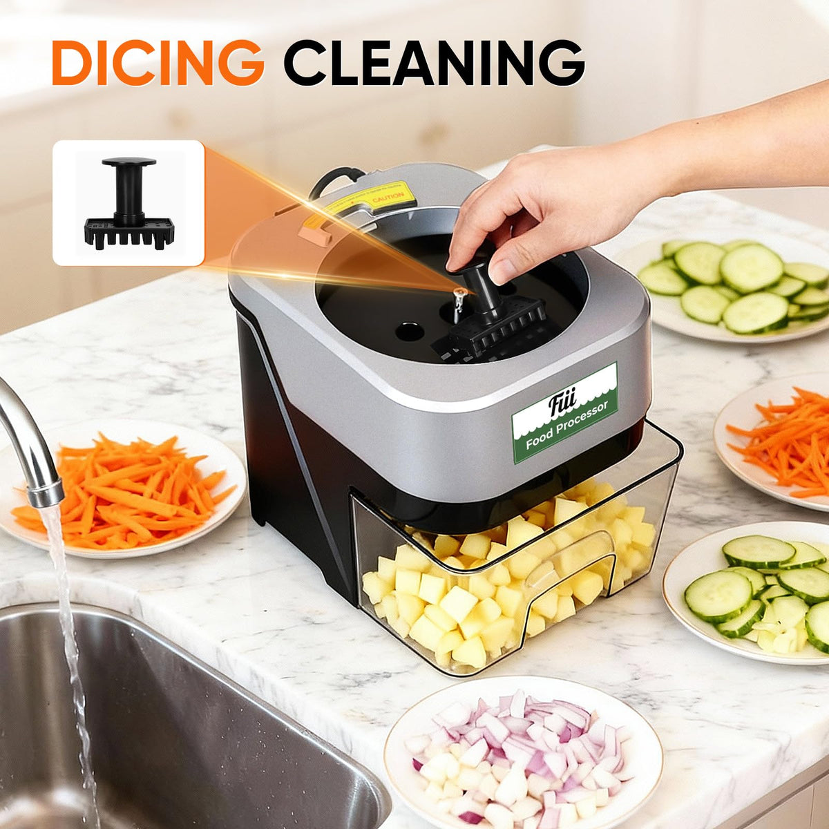 5-in-1 Electric Vegetable Chopper W3815