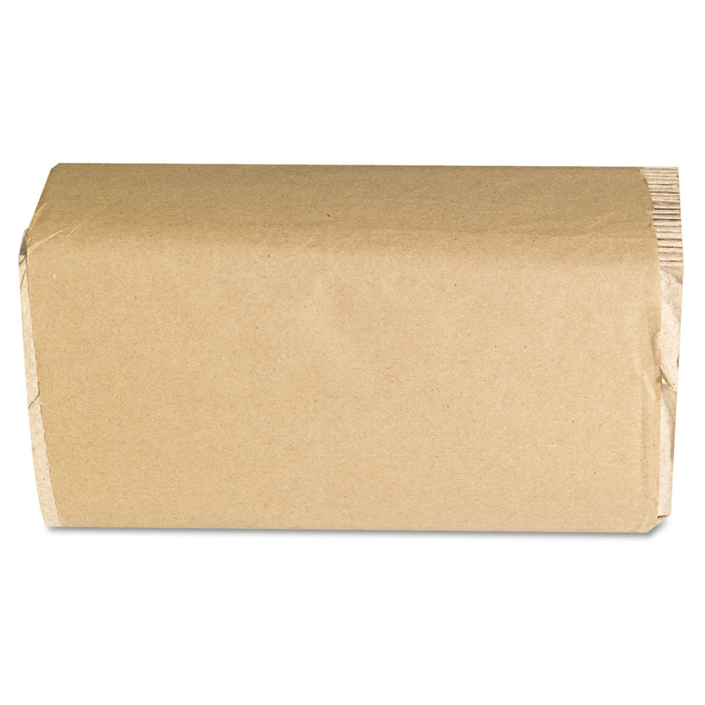 Singlefold Paper Towels, Natural, 250/Pack, 16 Packs/Carton U96384