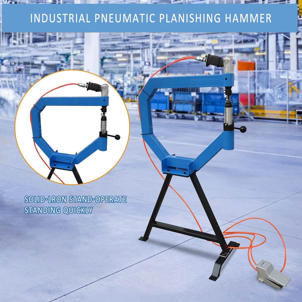 Pneumatic Planishing Hammer with Anvil and Pedal M197