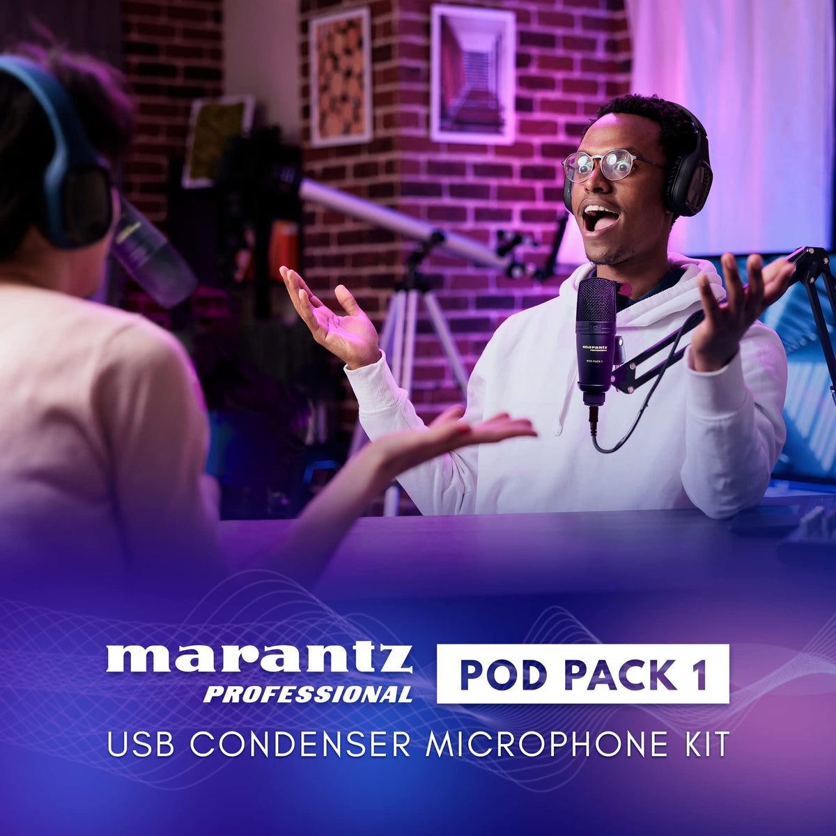 USB Microphone with Boom Arm D589602