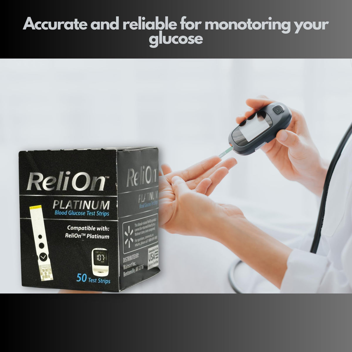 Blood Glucose Test Strips 50 Count I592011