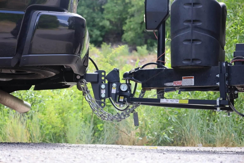 Weight Distribution Hitch with Anti-Sway, 8" Drop, 2" Shank, 8,500-lb Towing B387028